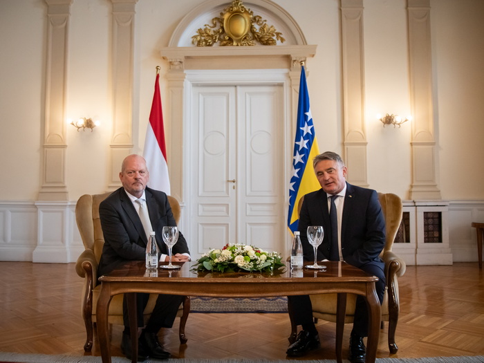Nizozemska imenovala novog ambasadora u BiH, predao akreditivna pisma Komšiću
