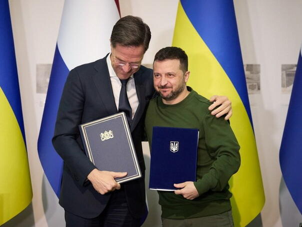 Nizozemska potpisala sigurnosni sporazum s Ukrajinom