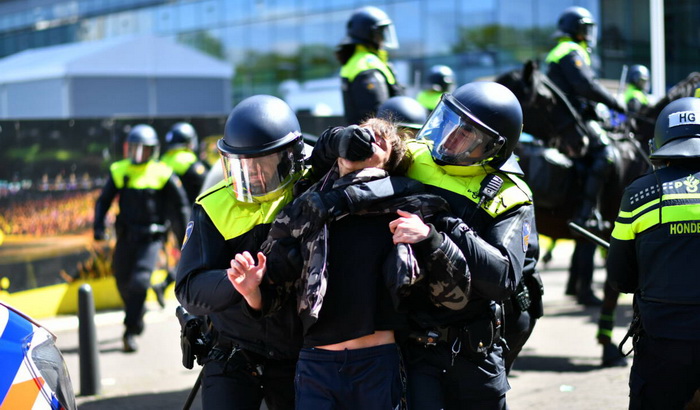 Nizozemska: Uhapšeni demonstranti koji protestiraju protiv restriktivnih mjera