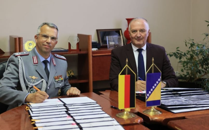 Njemačka donira skoro 15 miliona KM za OSBiH