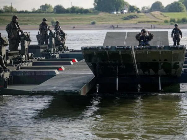 Njemačka i saveznici održavaju veliku vojnu vježbu na rijeci Rajni