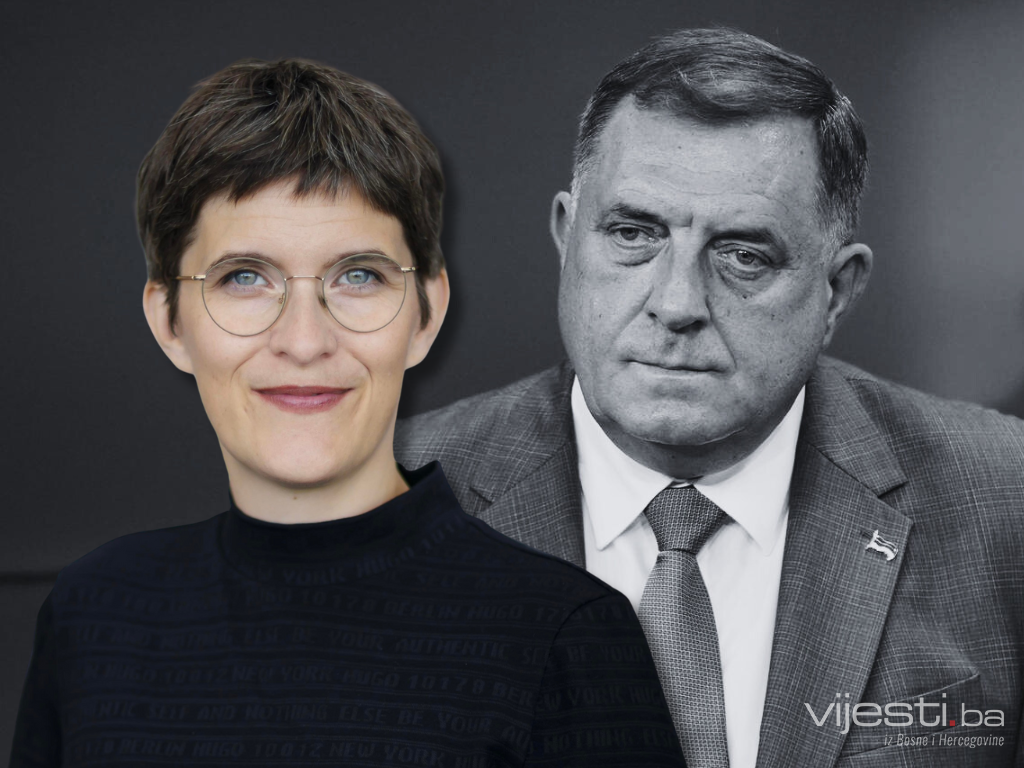 Njemačka ministrica najavila sankcije Dodiku iz EU