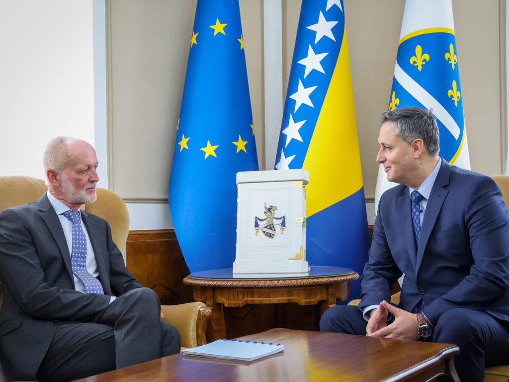 Njemački ambasador u BiH: Bećirović je jedan od najvažnijih sagovornika Berlina