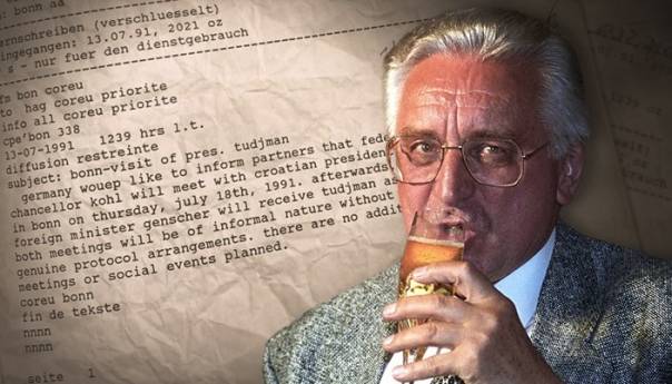 Njemački dokumenti: Tuđman 1991. htio sa Srbijom podijeliti BiH