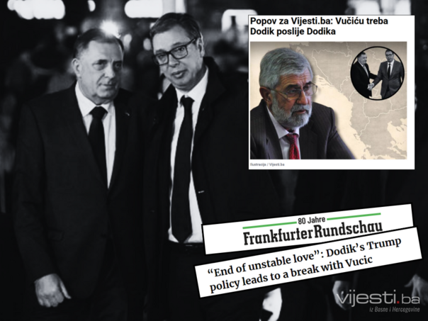 Njemački medij citirao intervju Popova za Vijesti.ba: Vučić traži novog Dodika