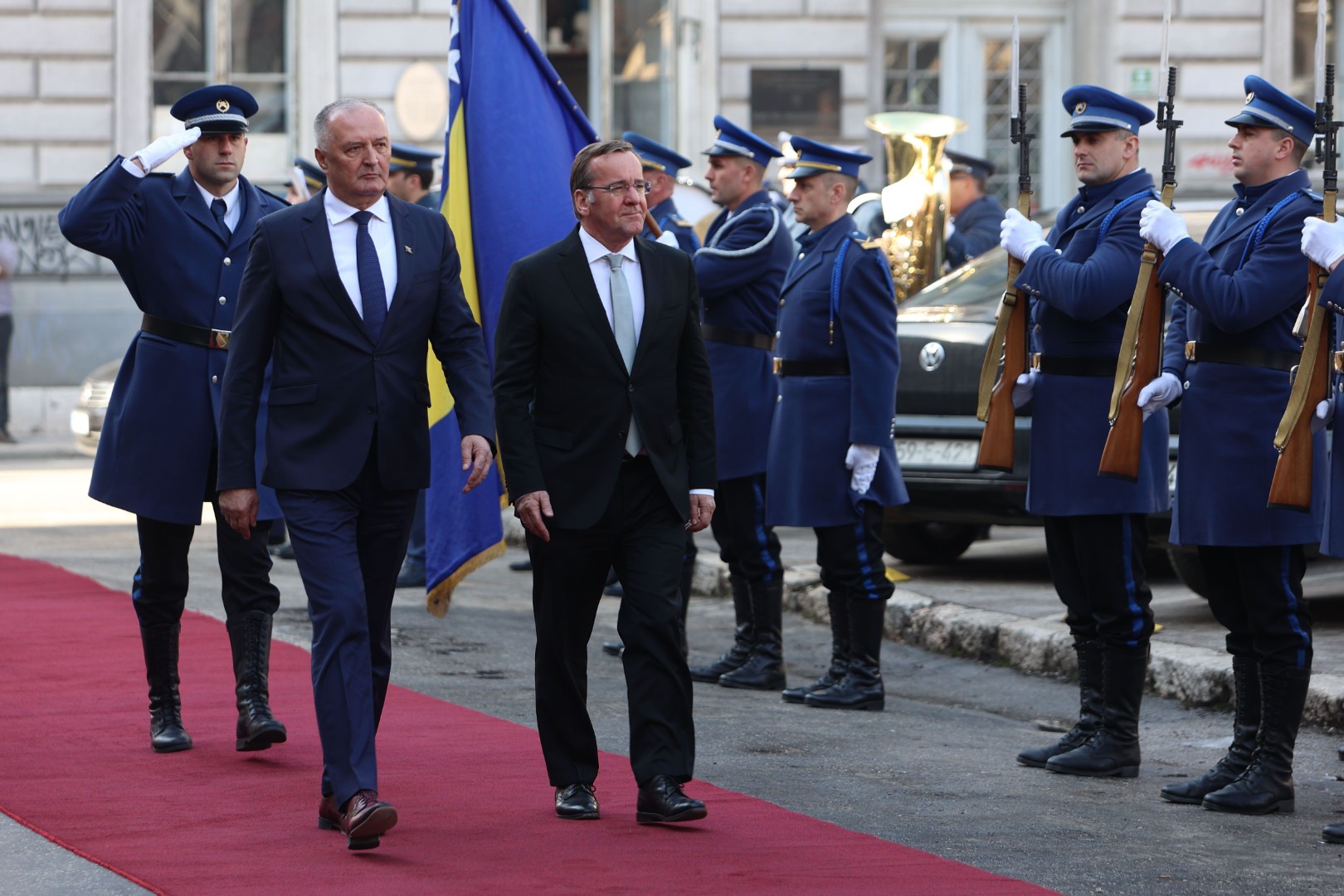 Njemački ministar odbrane Boris Pistorius stigao u posjetu BiH
