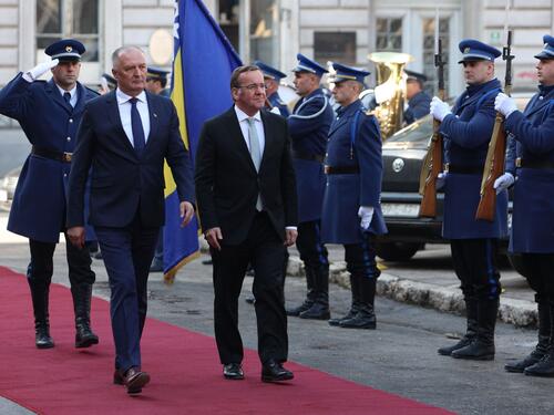 Njemački ministar odbrane Boris Pistorius stigao u posjetu BiH