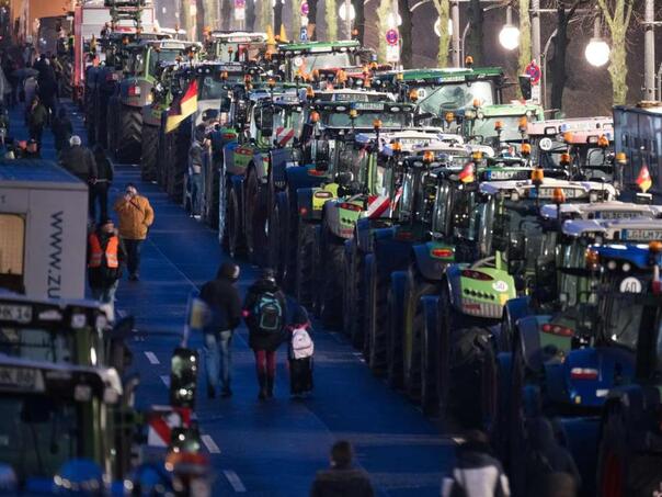 Njemački poljoprivrednici danas izlaze na proteste zbog viših poreza