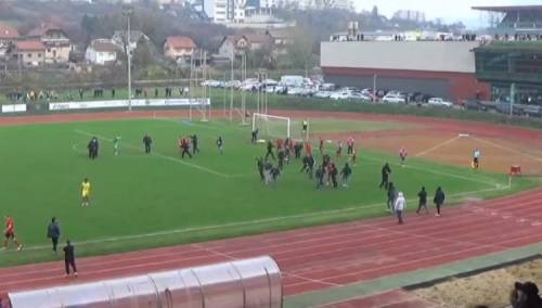 NK Čelik skupo platio prekid utakmice protiv Bosne