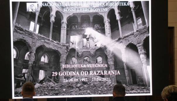 Noć kada je gorio simbol Sarajeva