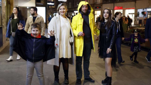 Noć vještica obilježena i na sarajevskim ulicama