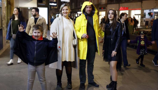 Noć vještica obilježena i na sarajevskim ulicama