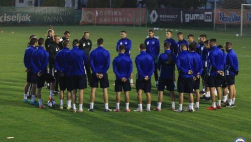 Nogometaši BiH obavili prvi trening, Petev ostao i bez Vrančića