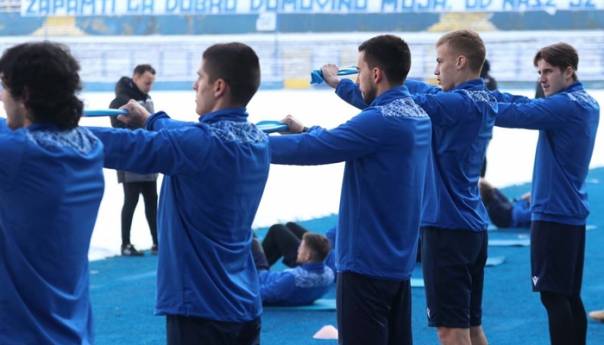 Nogometaši Željezničara počeli s pripremama za proljetni dio sezone
