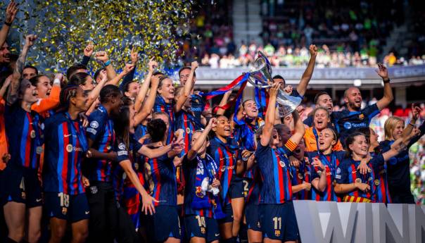 Nogometašice Barcelone nakon preokreta za pamćenje osvojile Ligu prvaka