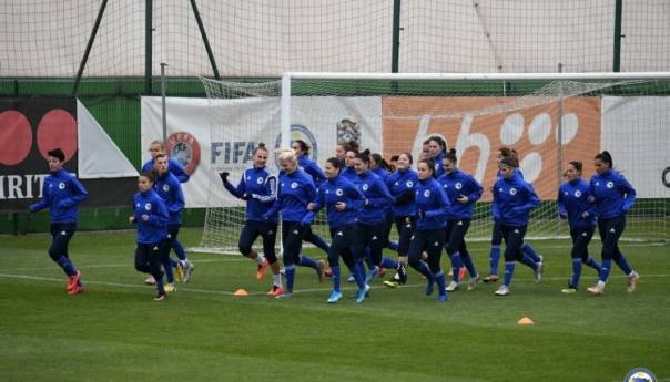 Nogometašice BiH počele pripreme za meč sa Gruzijom