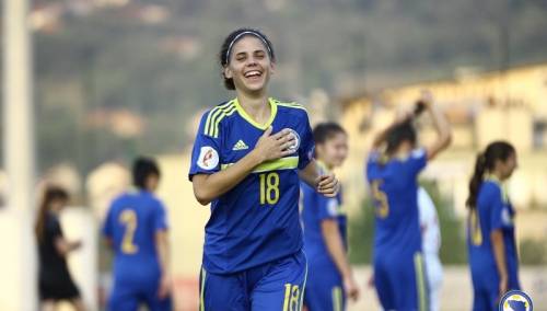 Nogometašice BiH s tri gola 17-godišnje Krajšumović savladale Maltu