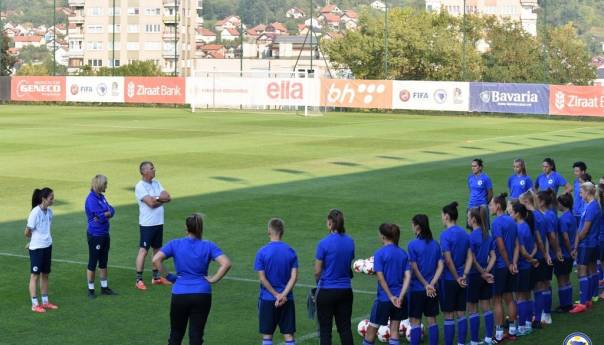 Nogometašice BiH se pripremaju za susrete sa Danskom i Italijom