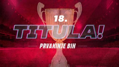 Nogometašice SFK 2000 Sarajevo proslavljaju 18. titulu prvakinja BiH