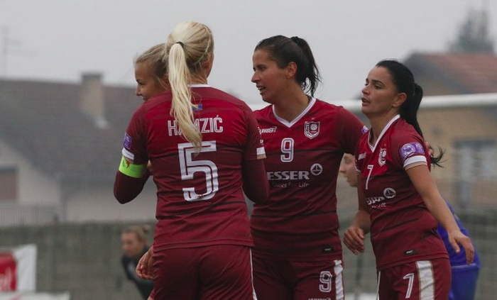 Nogometašice SFK Sarajevo 19. novembra dočekuju ukrajinski Kharki