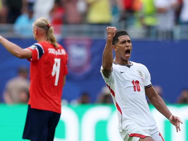 Norveška - Engleska 1:1, kraj sjajnog prvog dijela