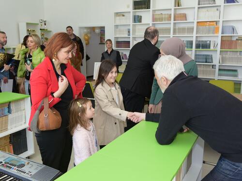 Nova biblioteka u Osnovnoj školi "Mehmed-beg Kapetanović Ljubušak"