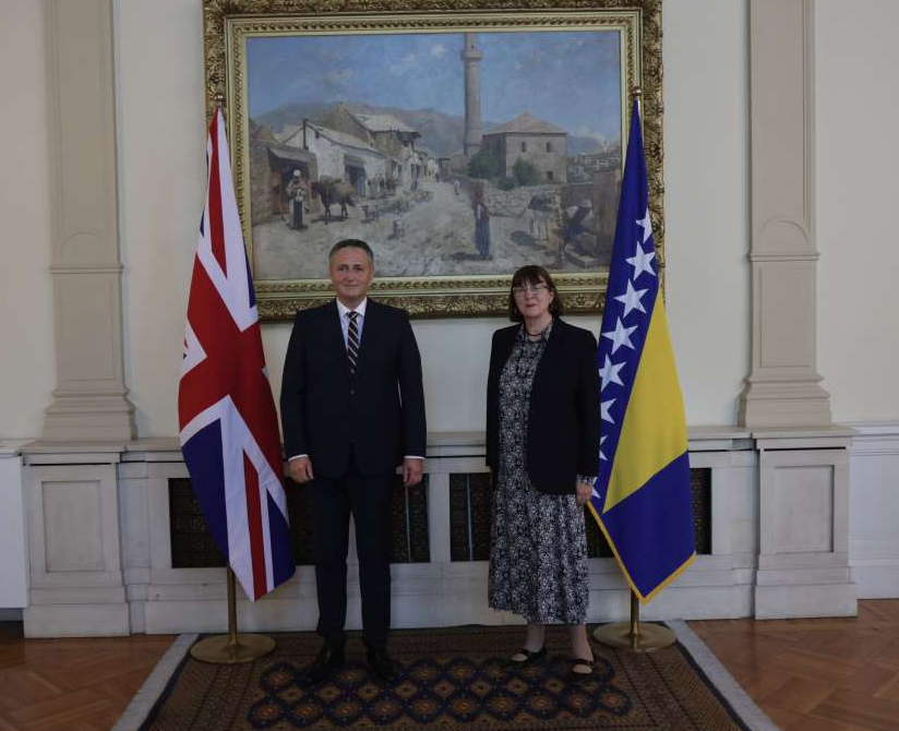 Nova britanska ambasadorica u Bosni i Hercegovini predala akreditive