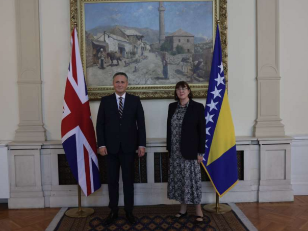 Nova britanska ambasadorica u Bosni i Hercegovini predala akreditive
