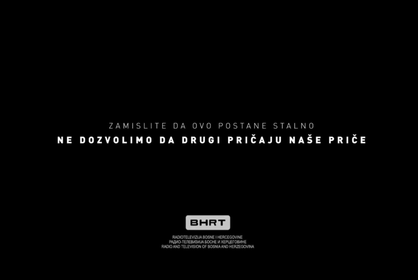 Nova kampanja BHRT-a "Ne dozvolimo da drugi pričaju naše priče"