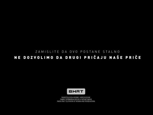 Nova kampanja BHRT-a "Ne dozvolimo da drugi pričaju naše priče"
