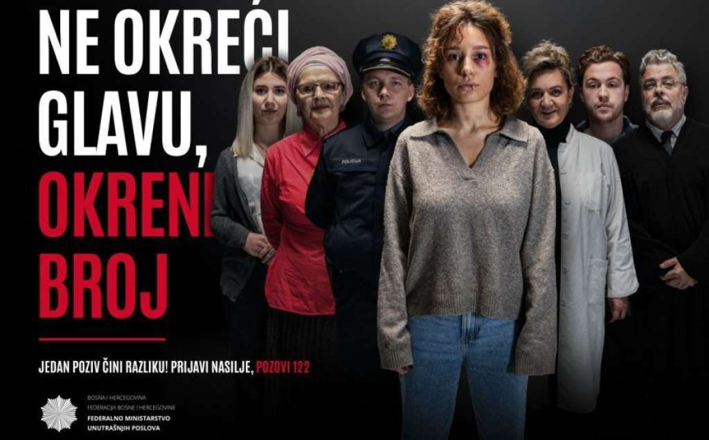 Nova kampanja FMUP-a 'Ne okreći glavu, okreni broj!' apel građanima na prijavu nasilja