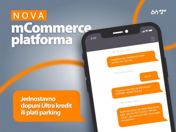 Nova mCommerce platforma kreirana i izgrađena resursima BH Telecoma