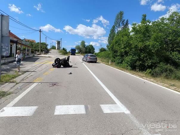 Nova nesreća u Hercegovini: U udesu na Rotimlji povrijeđen motorista