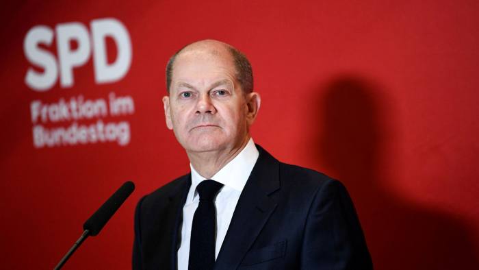 Nova vlast u Njemačkoj, Olaf Scholz kancelar