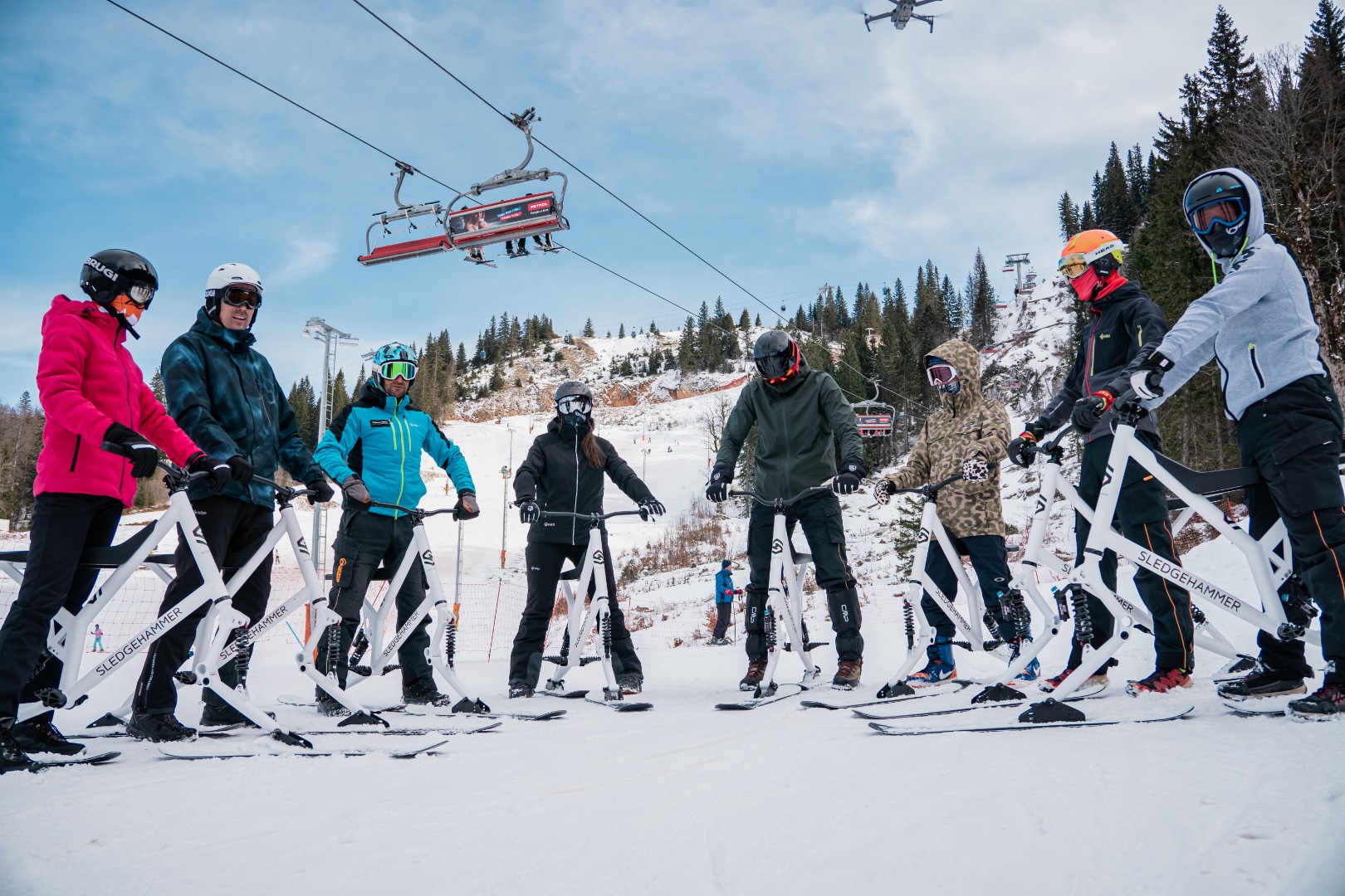 Nova zimska atrakcija na Jahorini: Adrenalin uz ski bicikl