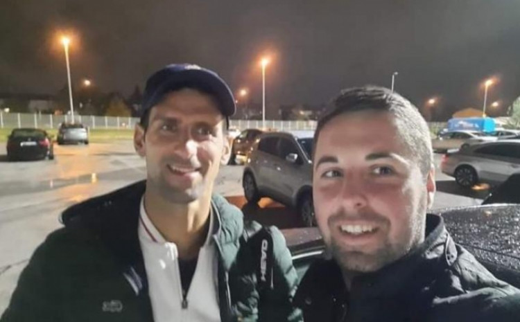 Novak Đoković stigao u BiH