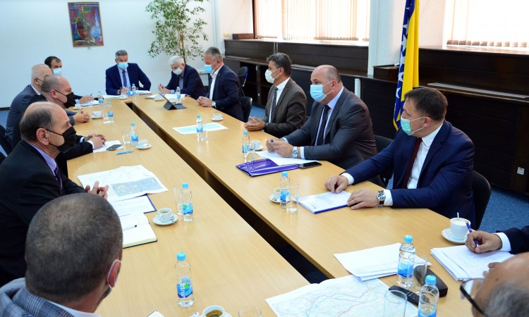 Novalić, Dedić i Lasić s čelnicima USK o razvojnim projektima