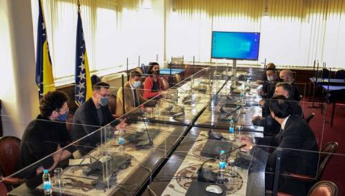 Novalić i Forto o važnim projektima u KS i mjerama za privredu