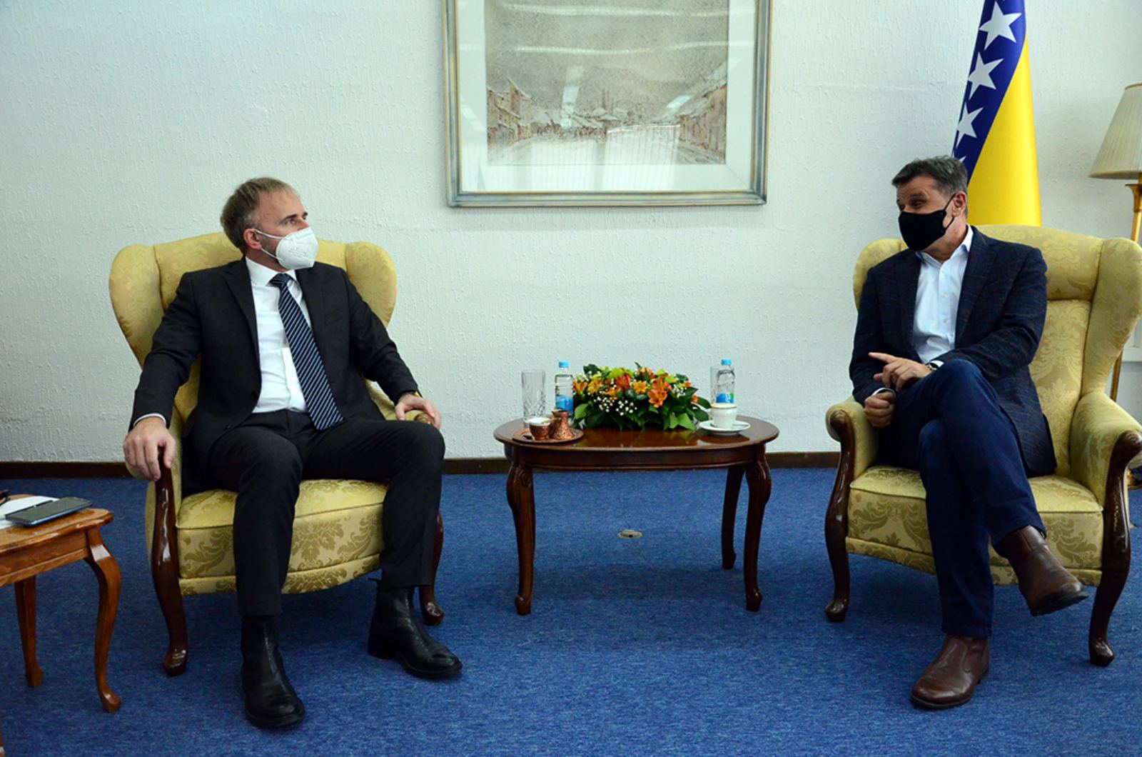 Novalić poželio uspješan rad ambasadoru Sadoviću
