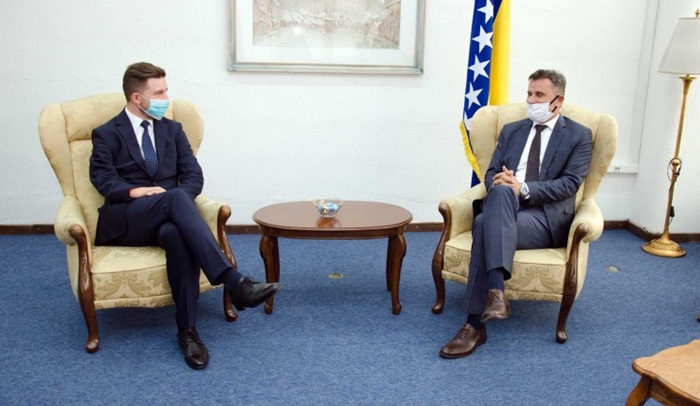 Novalić primio novoimenovanog ambasadora BiH u Turskoj