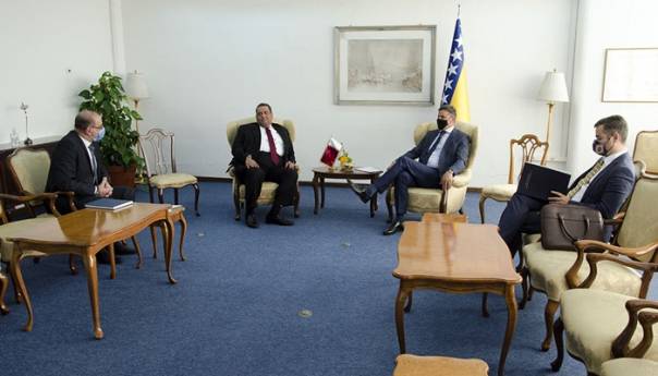 Novalić s ambasadorom: Veliki interes investitora iz Katara