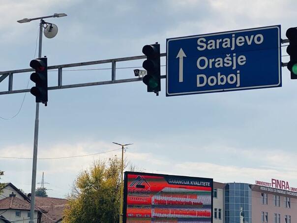 Nove kamere za kontrolu saobraćaja u Tuzli
