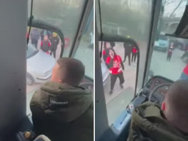 Nove nemile scene u bh. fudbalu: Napadnut autobus Borca, pojavio se i snimak