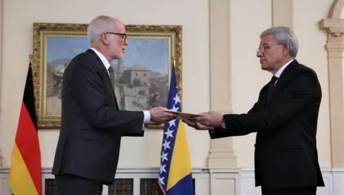 Novi ambasador Njemačke: Podrška EU i NATO putu BiH