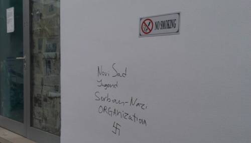 Novi antisemitski incident u Novom Sadu