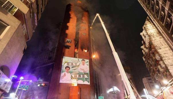 Novi bilans: U požaru zgrade u Tajvanu 46 mrtvih