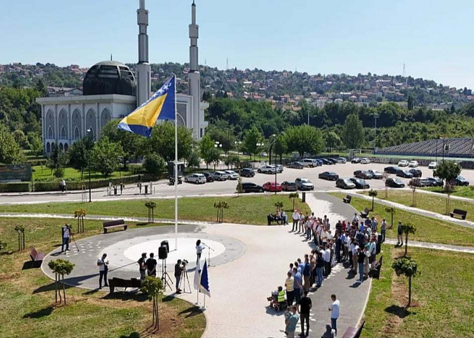 Novi Grad Sarajevo dobio park Alije Izetbegovića: Otvorena fontana kod Istiklal džamije