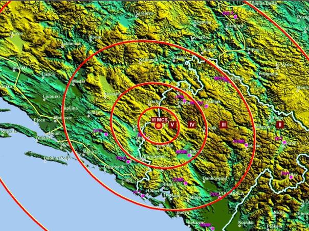 Novi jak zemljotres potresao Crnu Goru