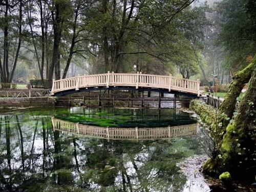 Foto: Novi mostovi na Vrelu Bosne