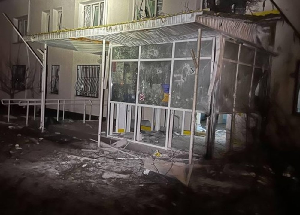 Napad na Kijev, krhotine ruskih dronova pale na kliniku za djecu